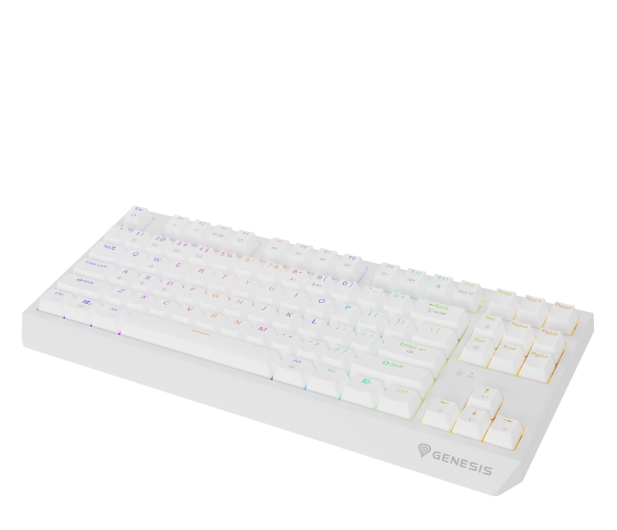 Genesis THOR 230 TKL WIRELESS US BIAŁA RGB MECHANICZNA OUTEMU NKG-2165 - 1351044 - zdjęcie 5